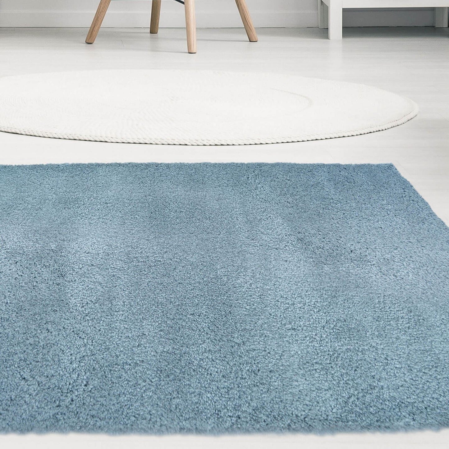 Snug Denim Plain Rug