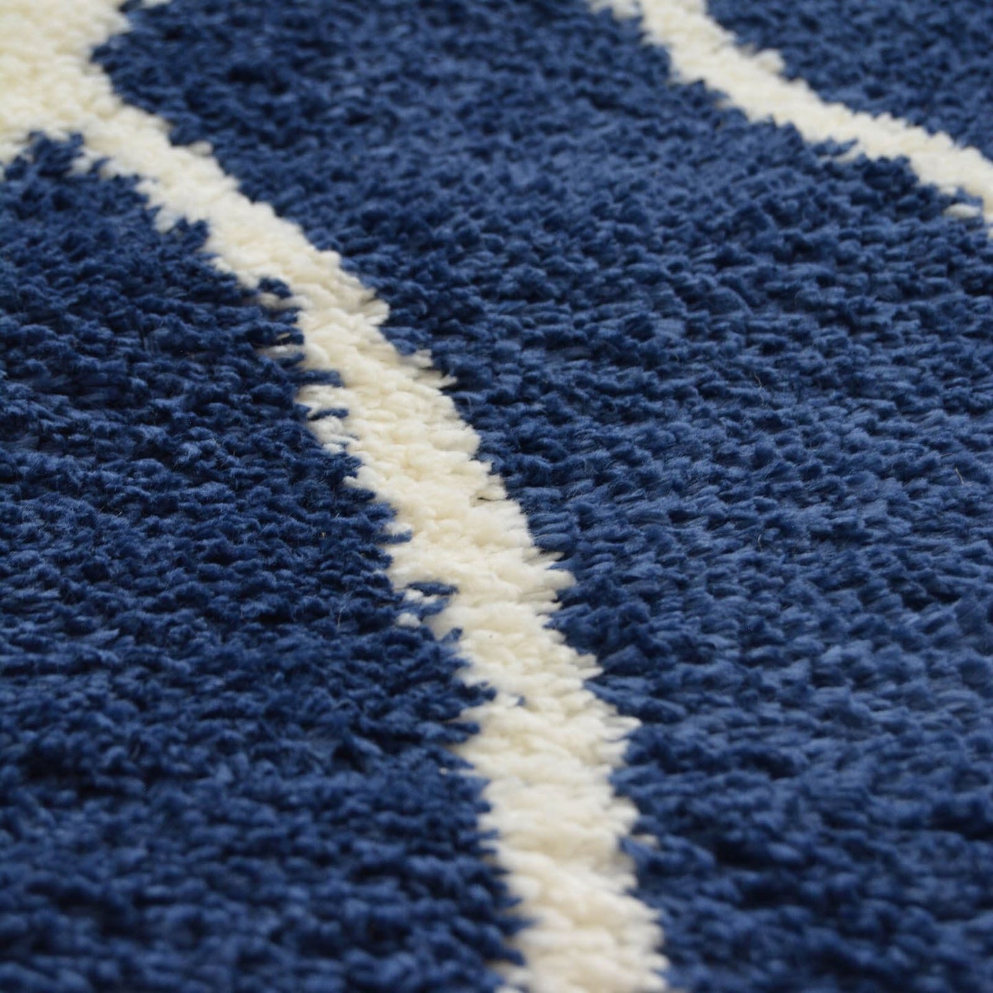 Snug Navy Bubbles Rug