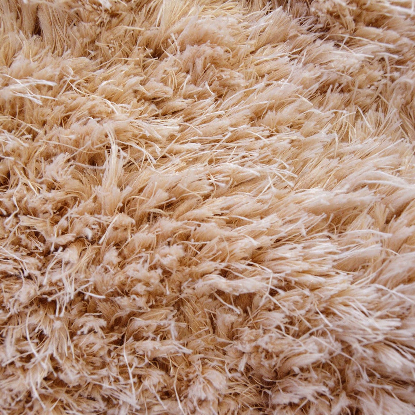 Soft Washable Cosy Champagne Plain Rug
