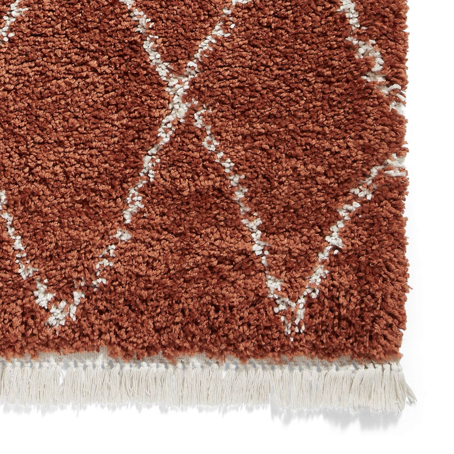 Boho 8280 Rust Berber Rug
