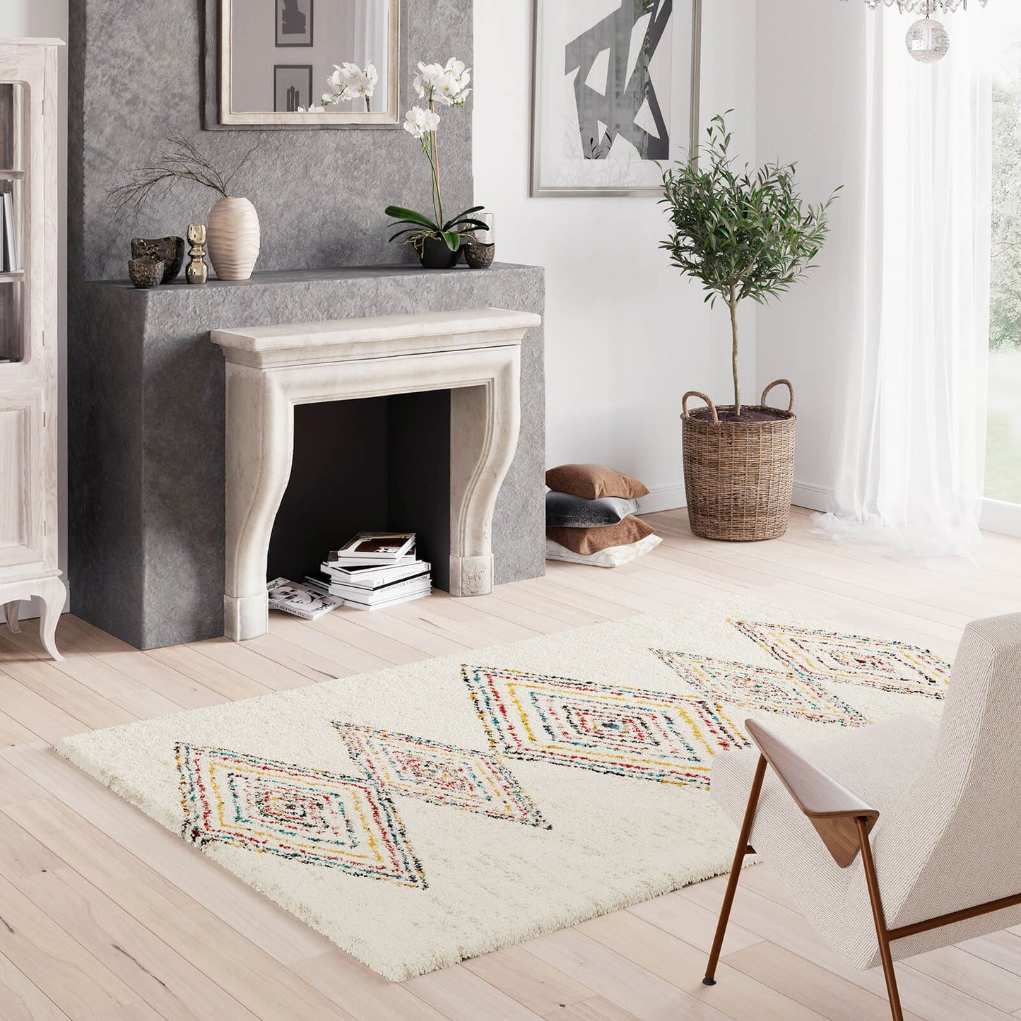 Noble Diamonds Multi Rug