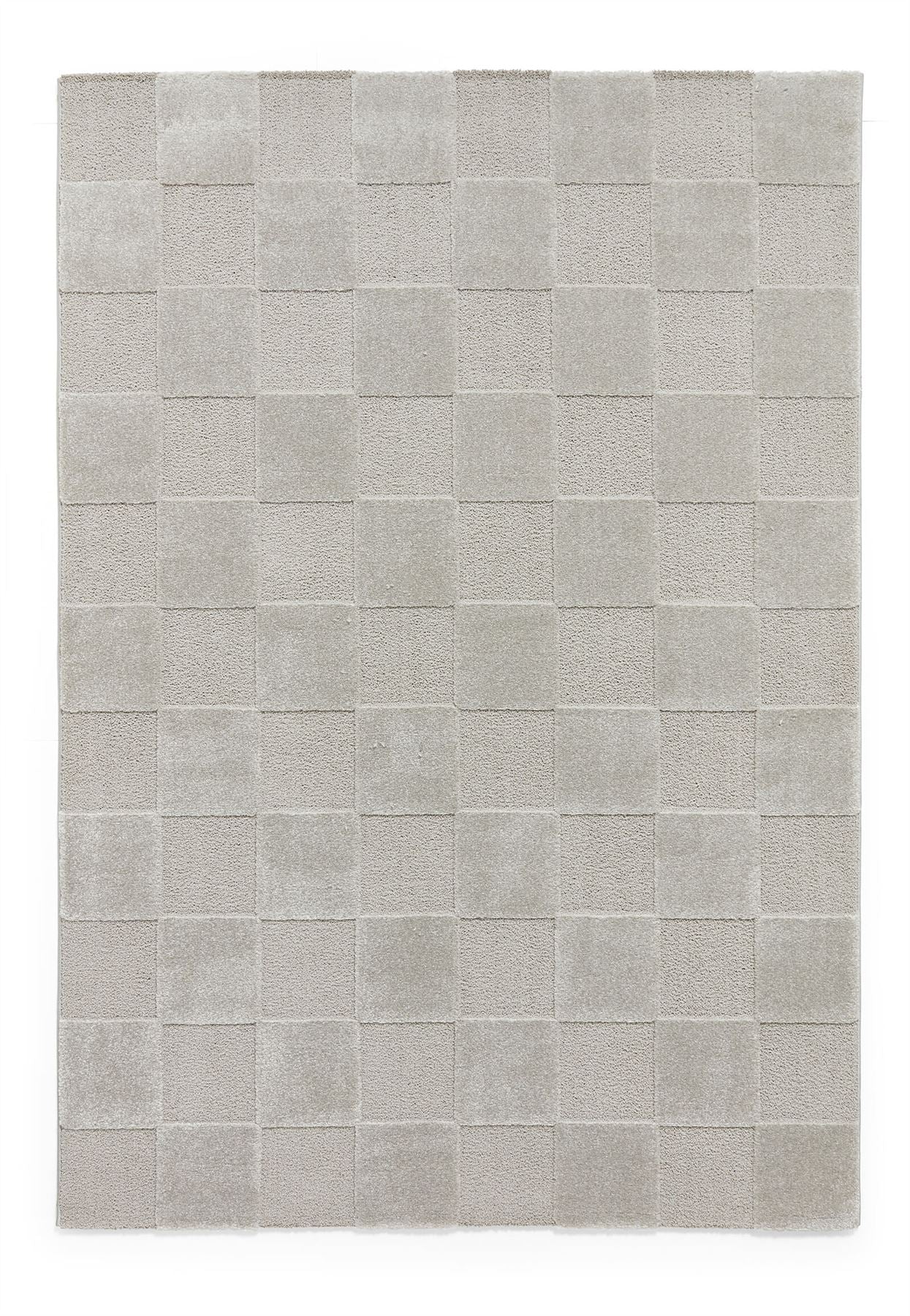 Elio 69924 Silver Modern Geometric Rug