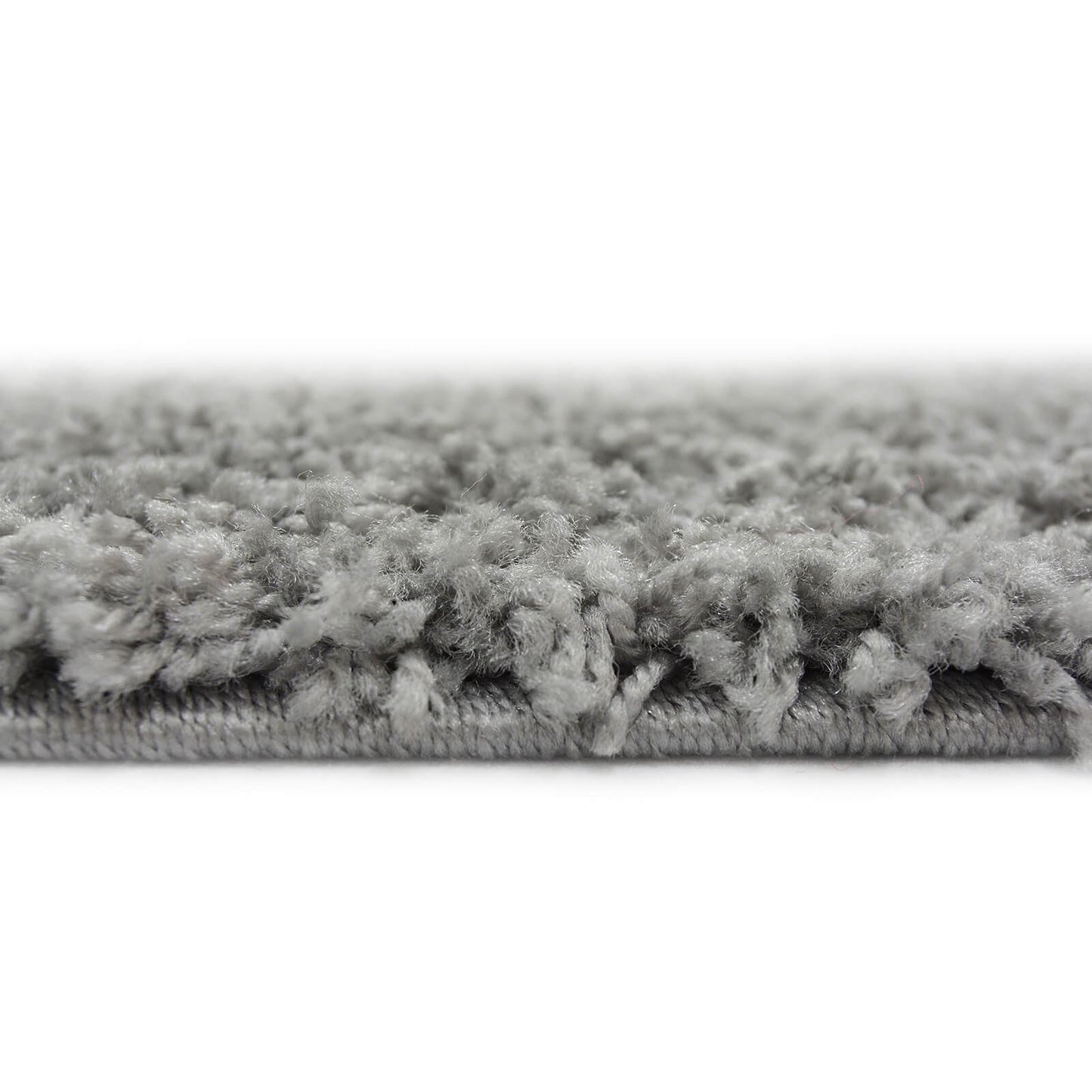 Jazz Shaggy Silver Plain Rug