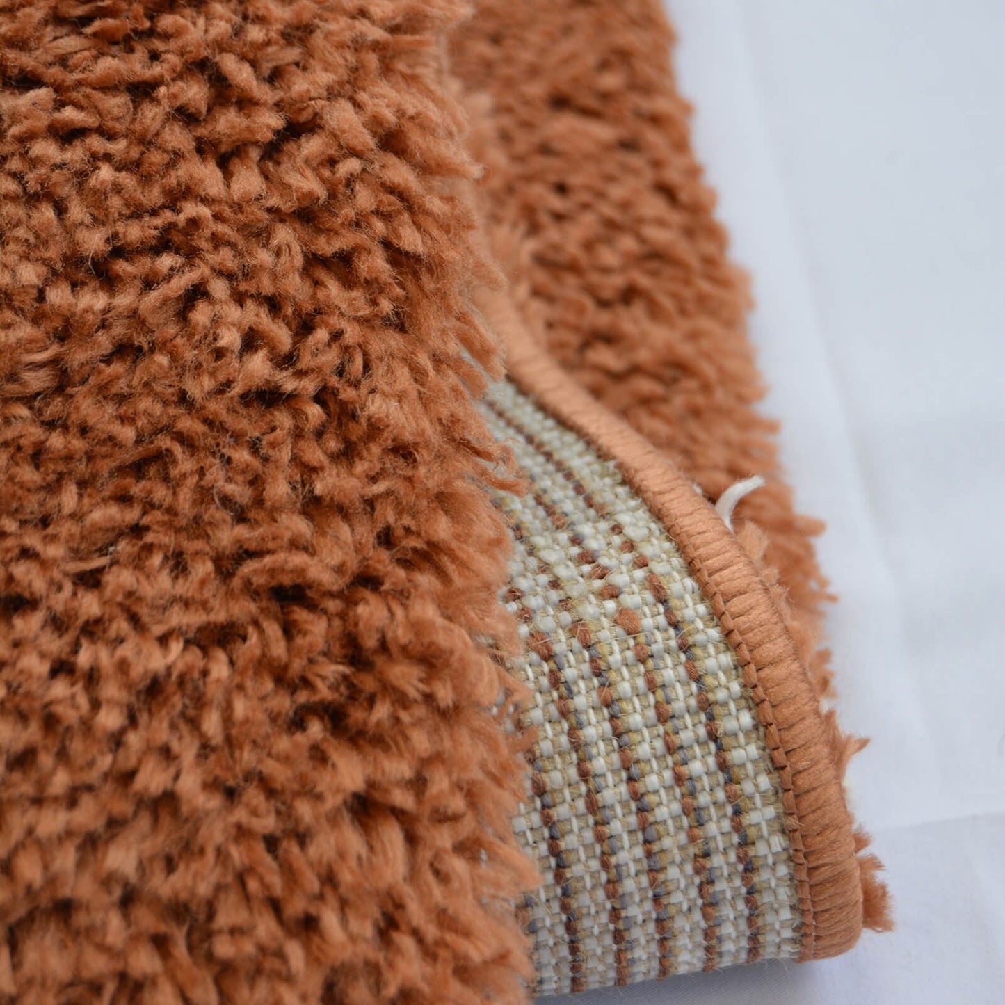 Snug Terracotta Bubbles Rug