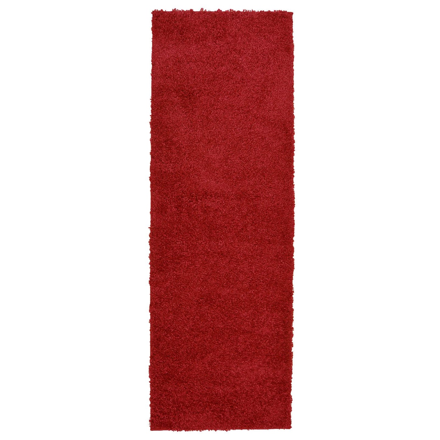 Jazz Shaggy Red Plain Rug