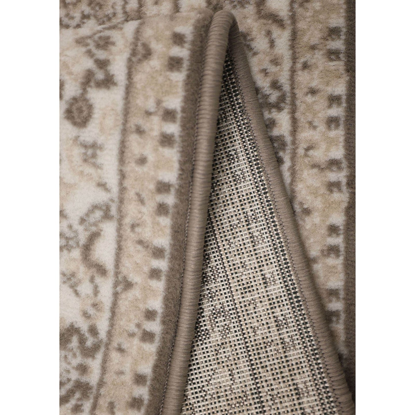 Maestro Taupe Traditional Rug - 060 X 110cm (2ft 0" x 3ft 6")