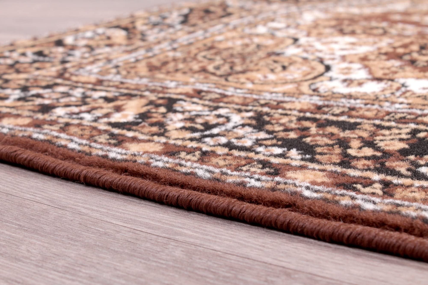 Traditional Poly Lancashire Chocolate Rugs
