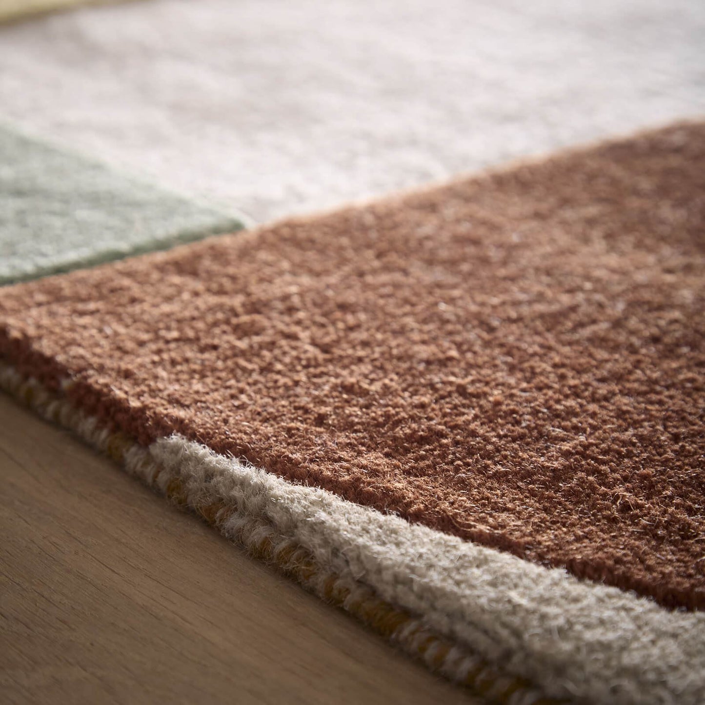 Origins Retro Deco Tan Rug