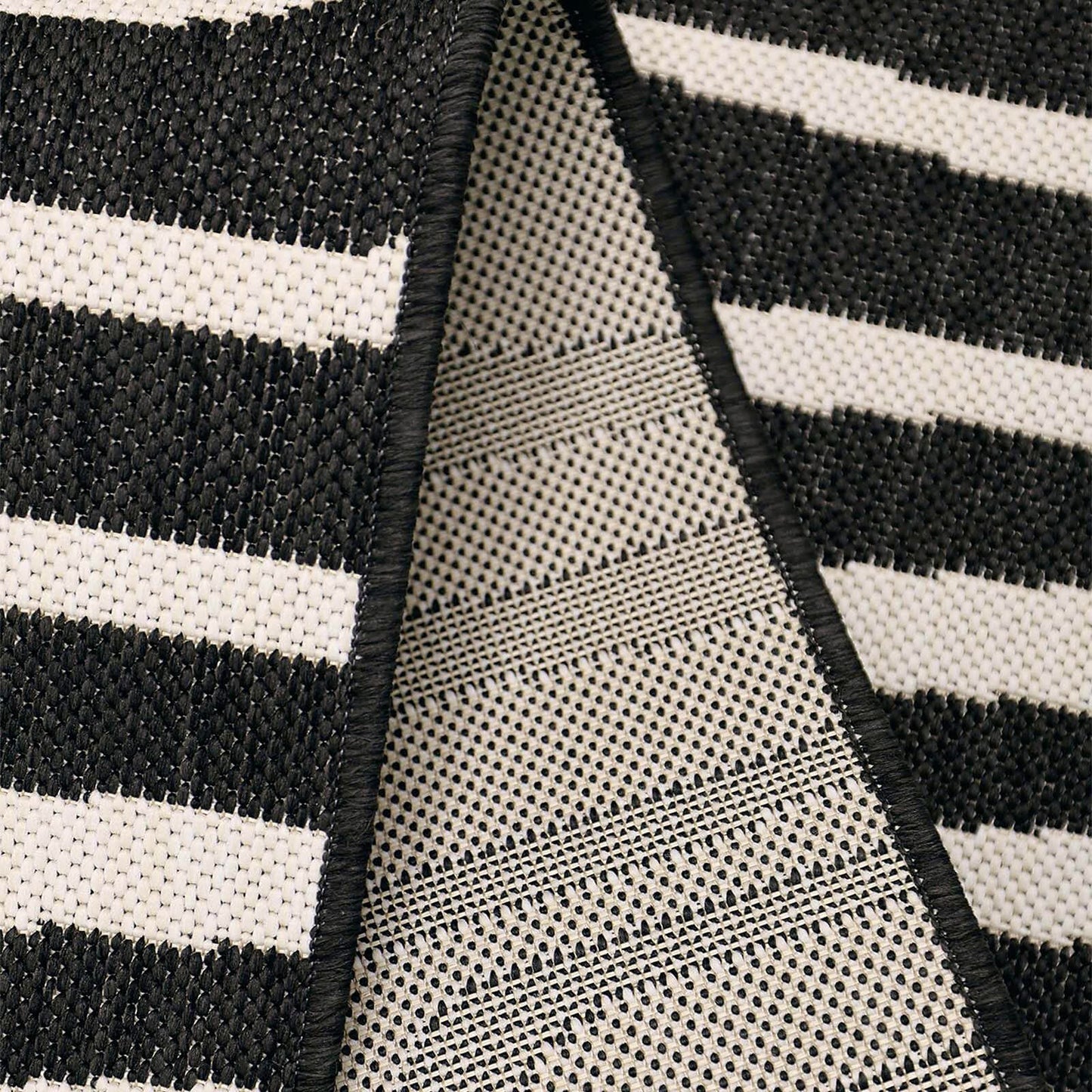 County Zebra Black Animal Rug