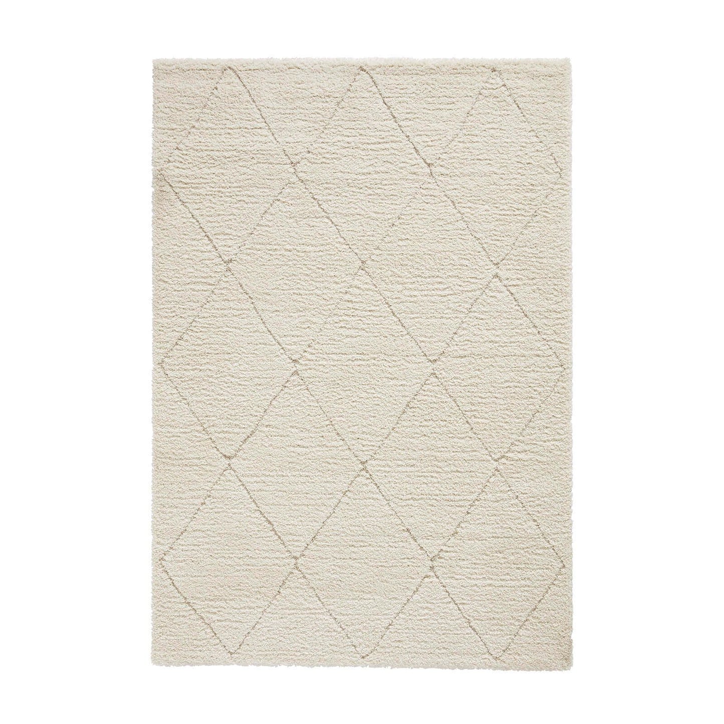 Ideal Shaggy 80260 Cream Berber Rug