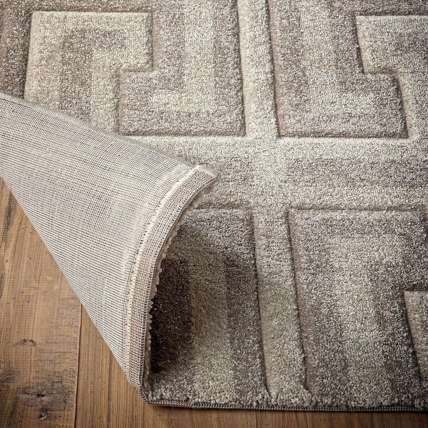 Origins Greek Key Beige Light Vision Rug