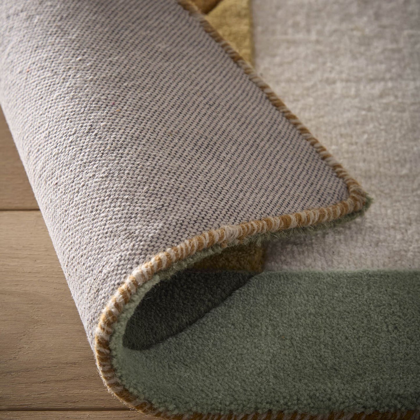 Origins Retro Deco Tan Rug