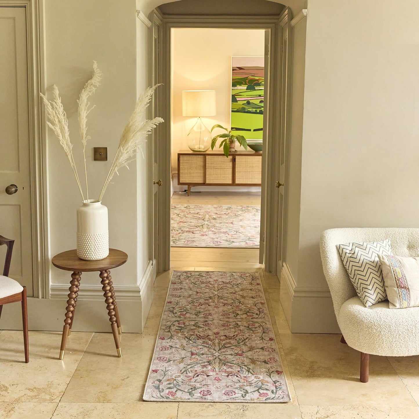 Hug Rug Eco-Washable Heritage Garden Rug