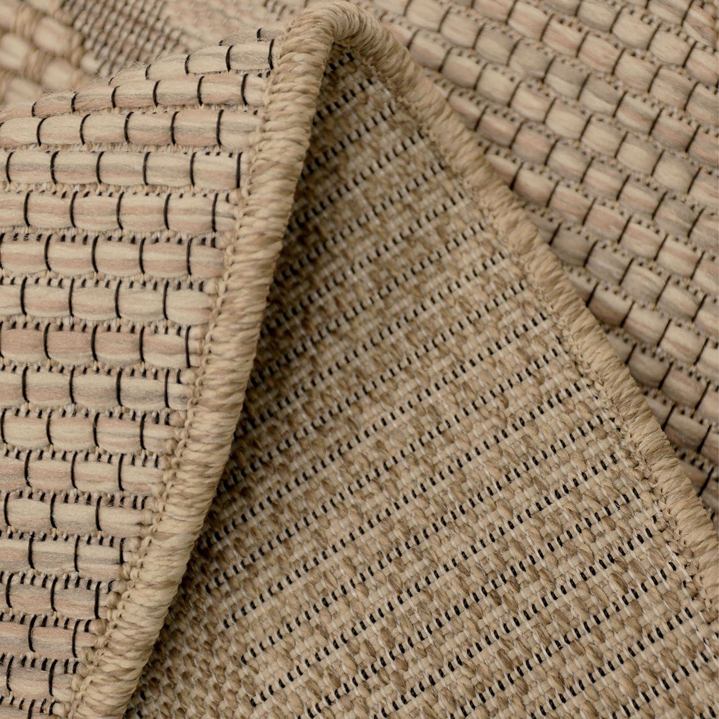 Summer Border Latte Rug
