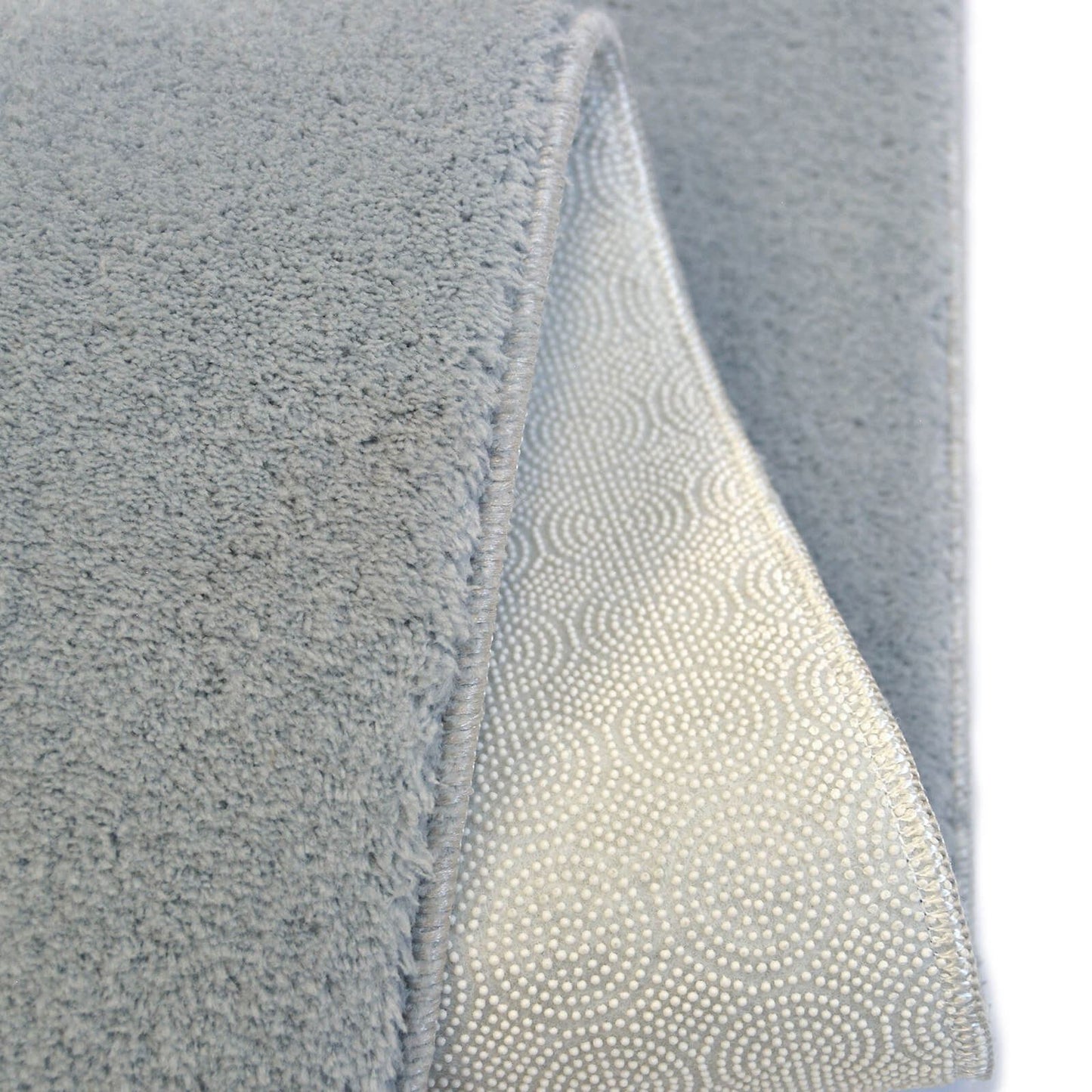 Royale Bathmat Grey Plain Rug - 050 X 070cm (1ft 6" x 3ft 0")