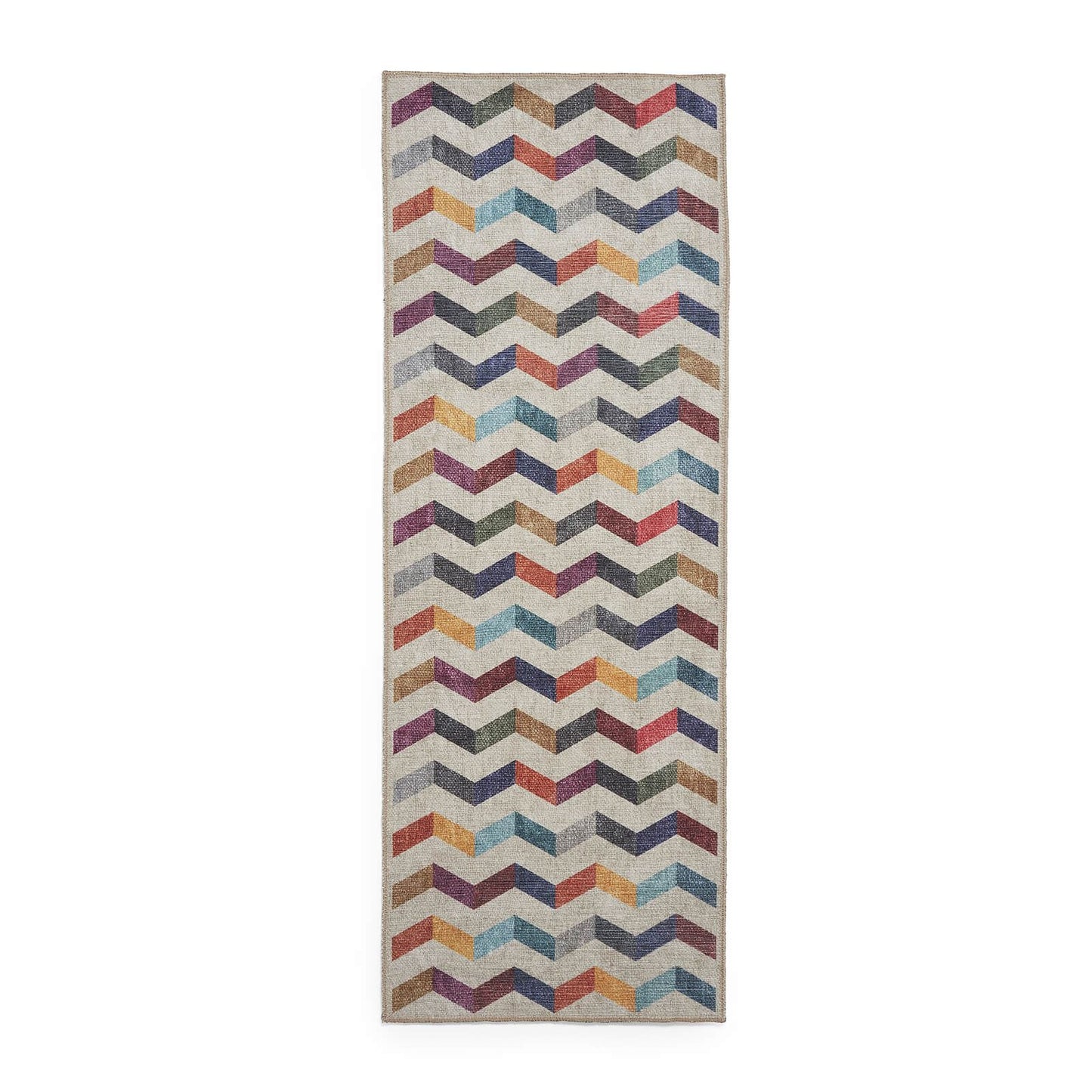 Coral H1059 Multi Modern Washable Rug