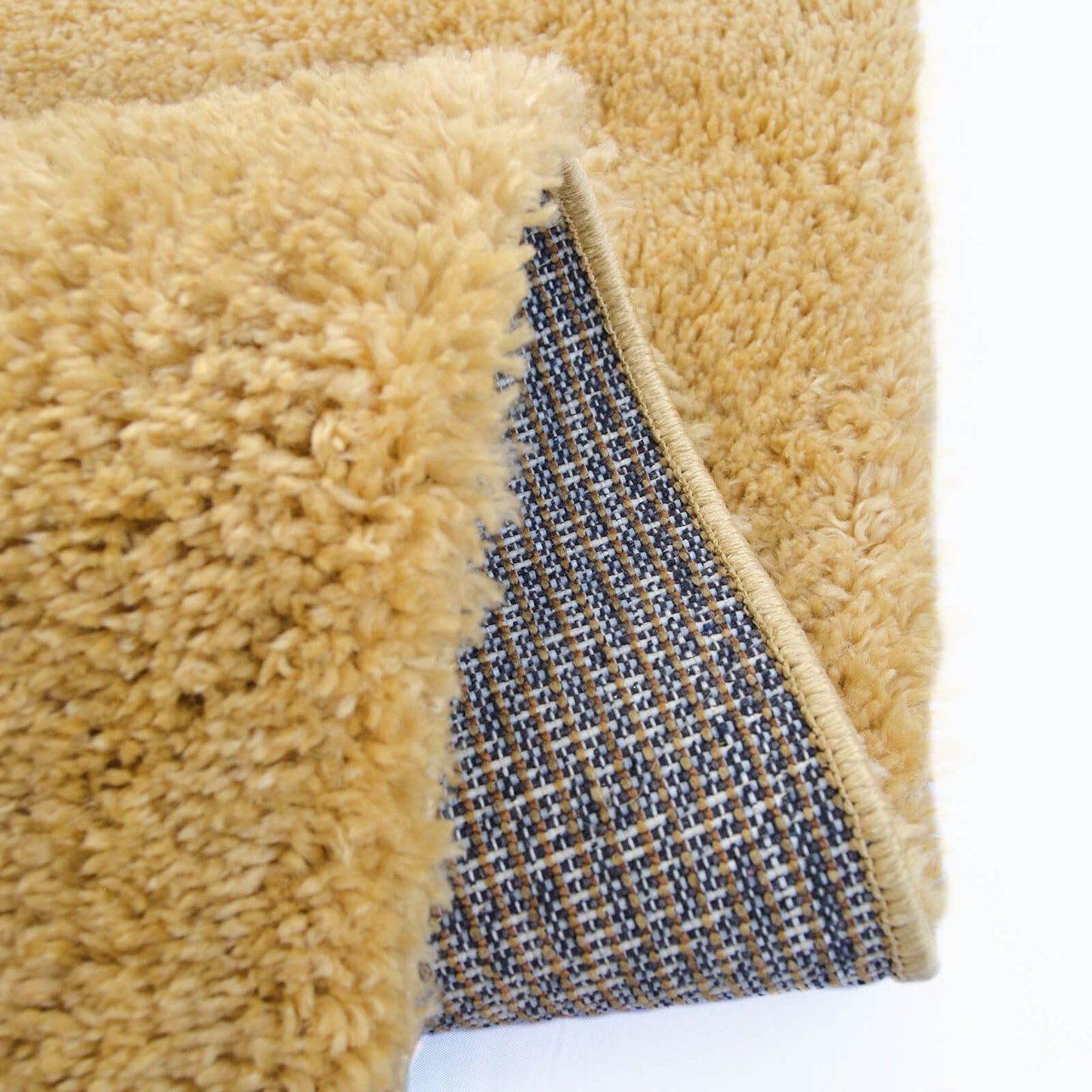 Snug Ochre Plain Rug