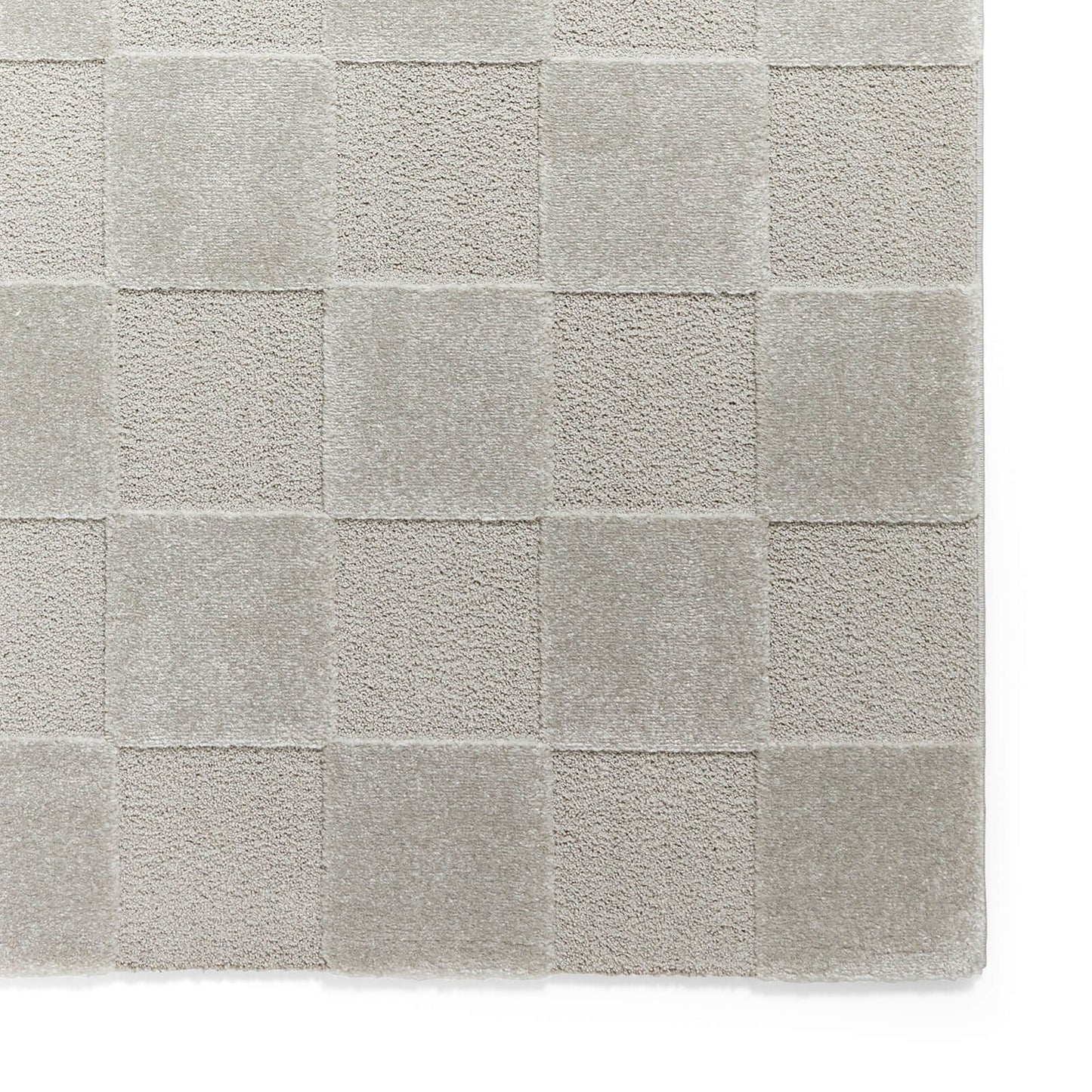 Elio 69924 Silver Modern Geometric Rug