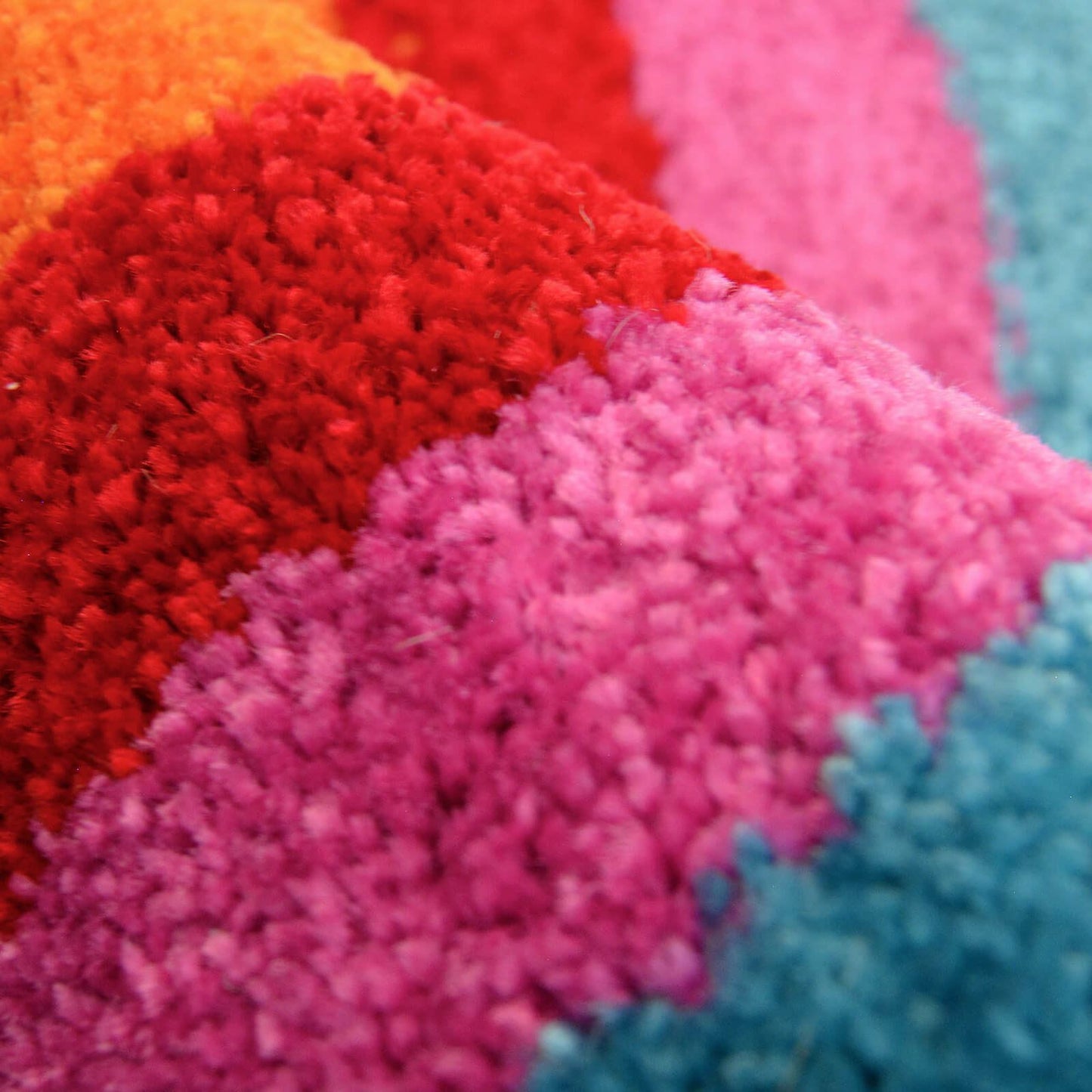 Colour Pop Rainbow Kids Multi Rug - 080 X 120cm (2ft 6" x 4ft 0")