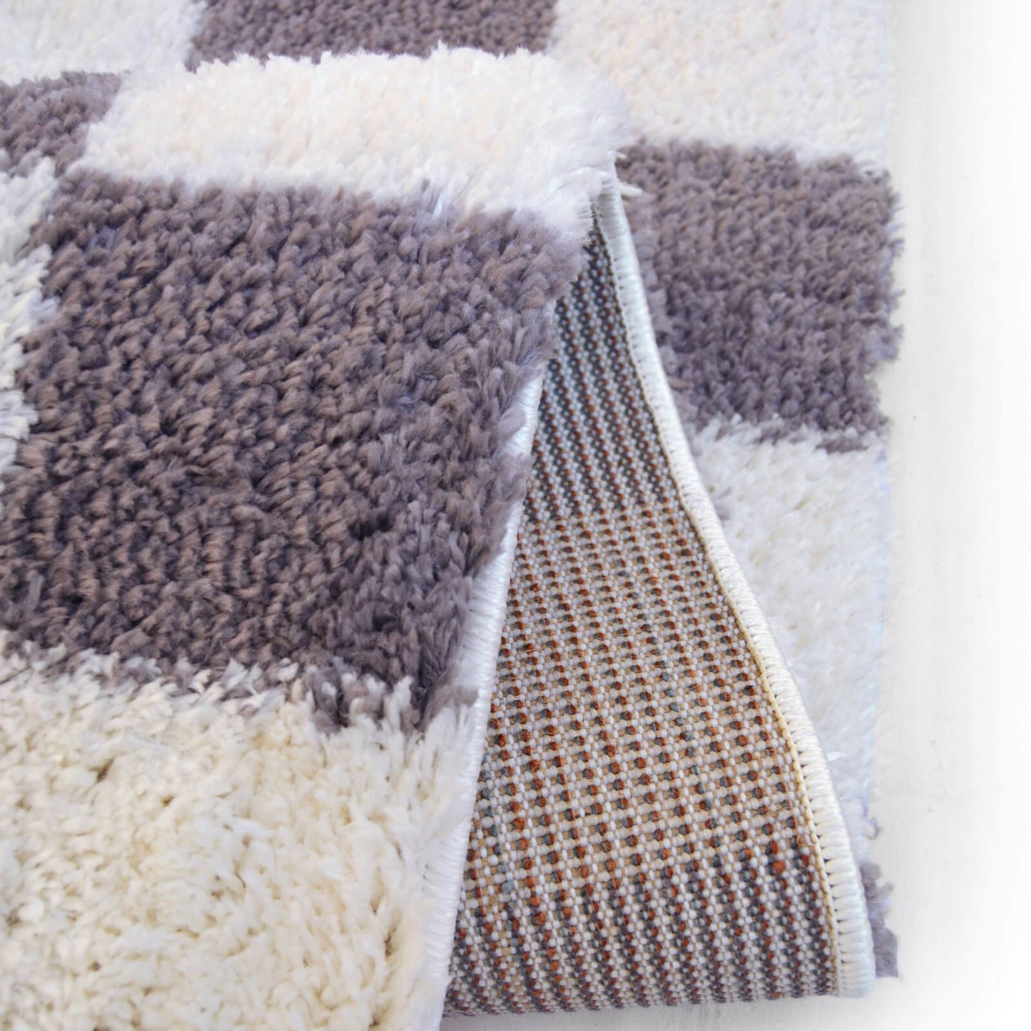 Snug Lilac Checks Rug