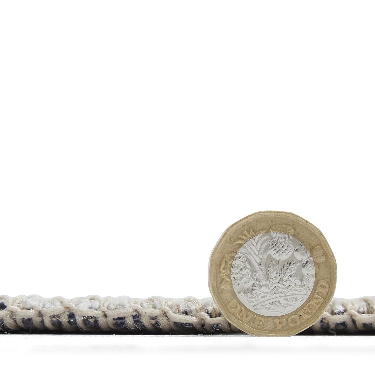 Coral H1058 Blue Modern Washable Rug