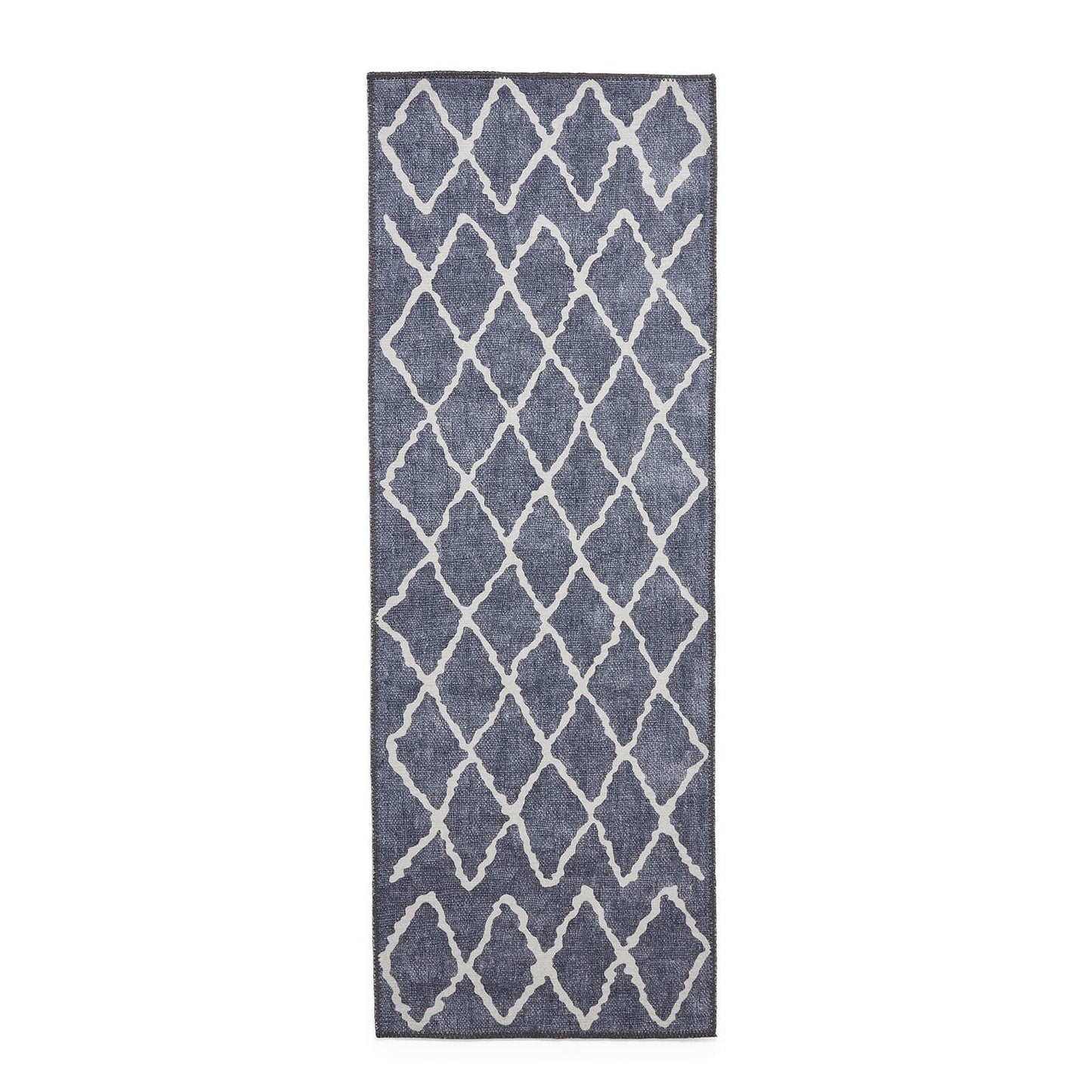 Coral H1060 Blue Berber Washable Rug
