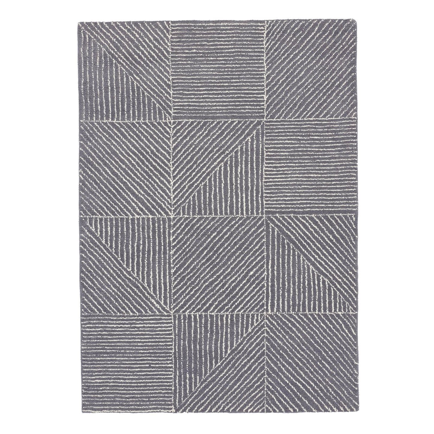 Origins Geometric Charcoal Rug