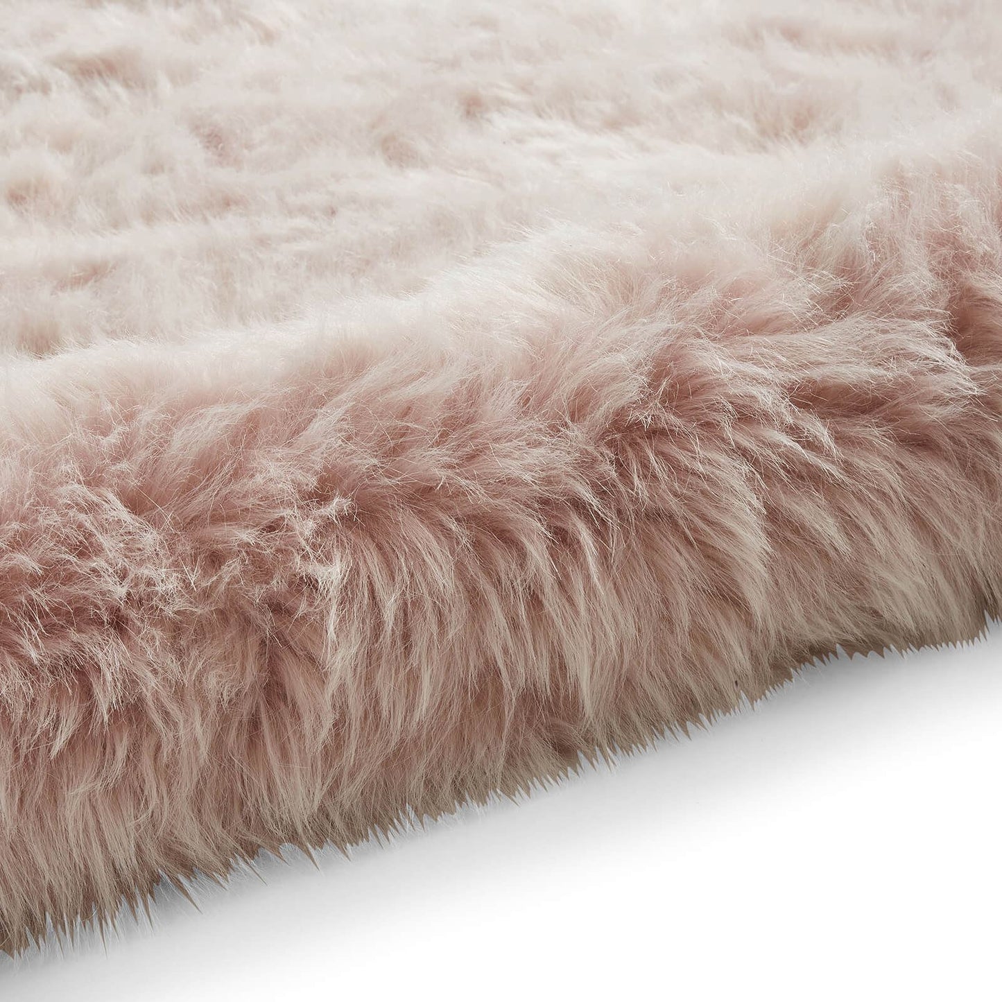 Polar Plush Rose Soft Shaggy Rug - 160 x 220cm (5ft 3" x 7ft 3")