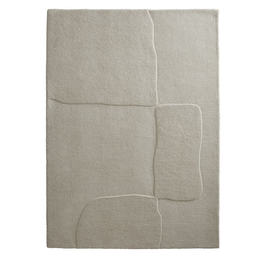 Origins Sculptured Boulder Cream Rug