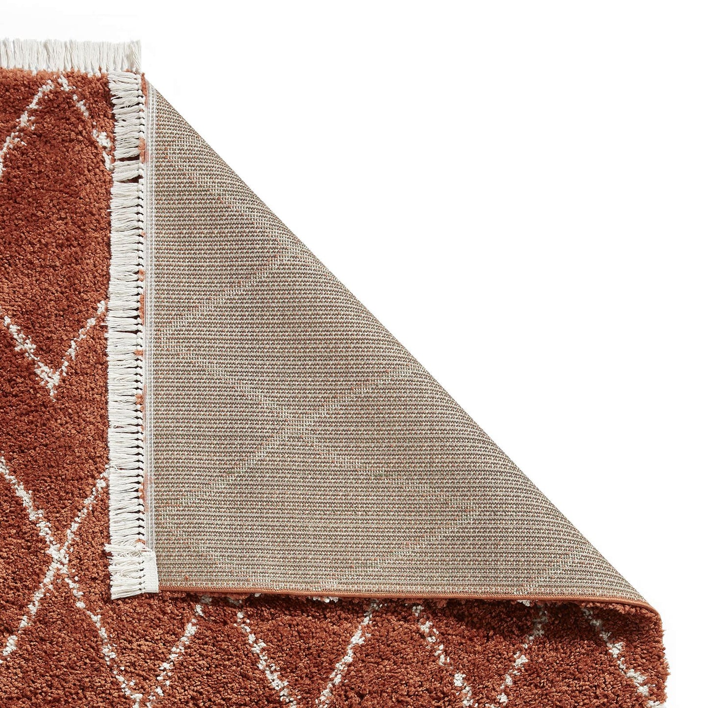 Boho 8280 Rust Berber Rug