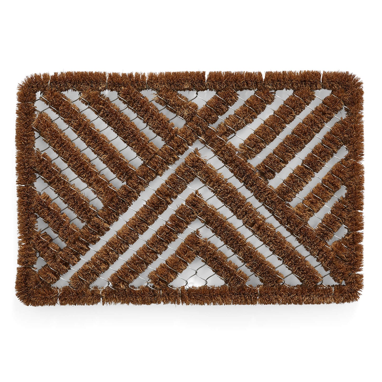 Coir Wire Scraper Mat Rug - 40 x 60