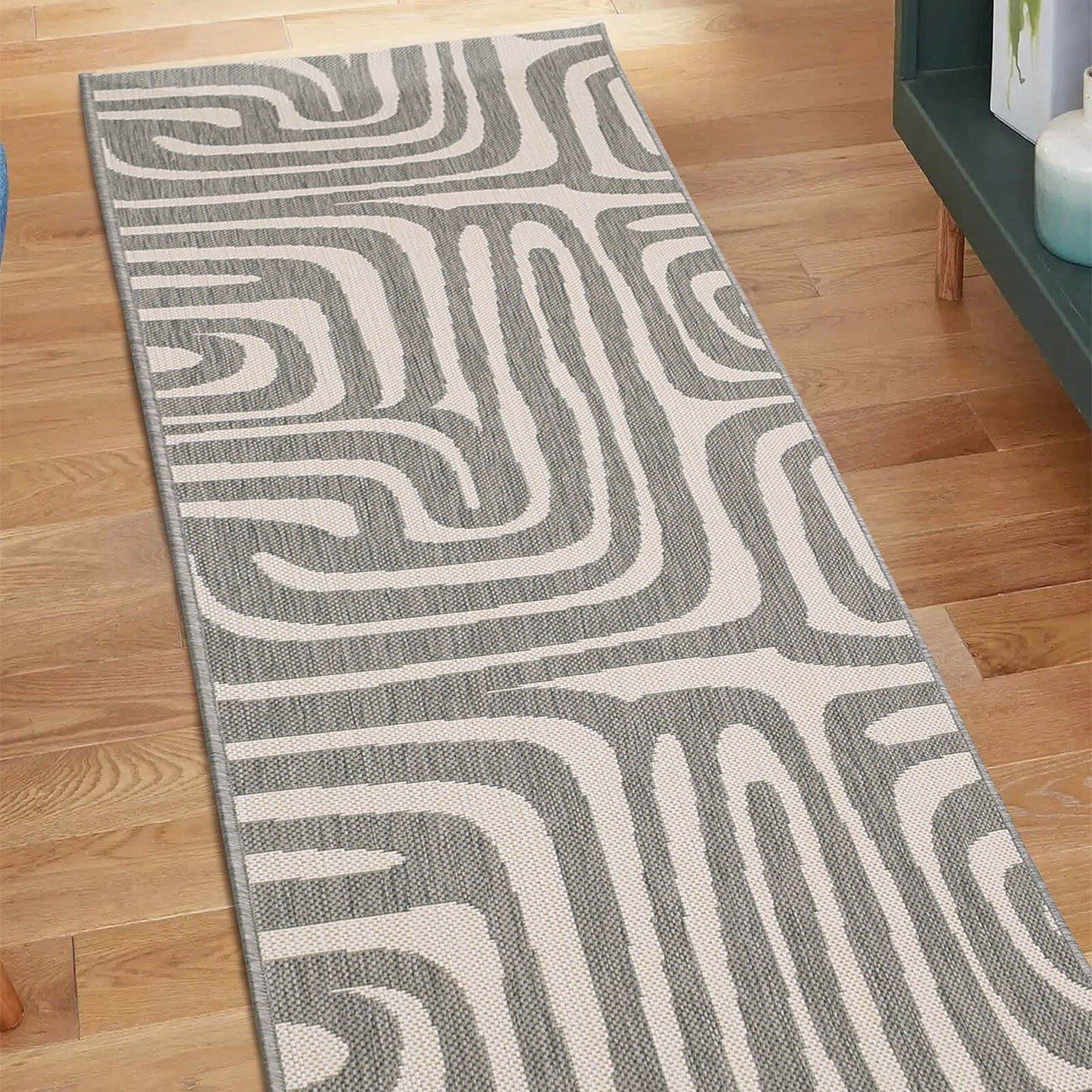 County Zebra Grey Animal Rug