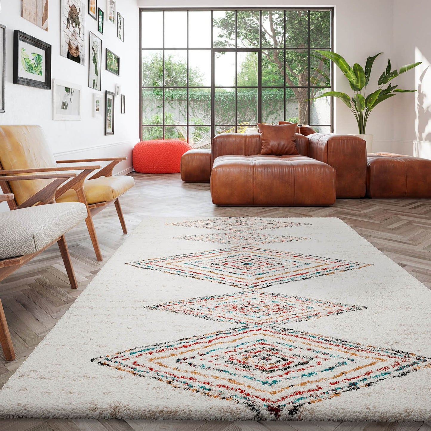 Noble Diamonds Multi Rug