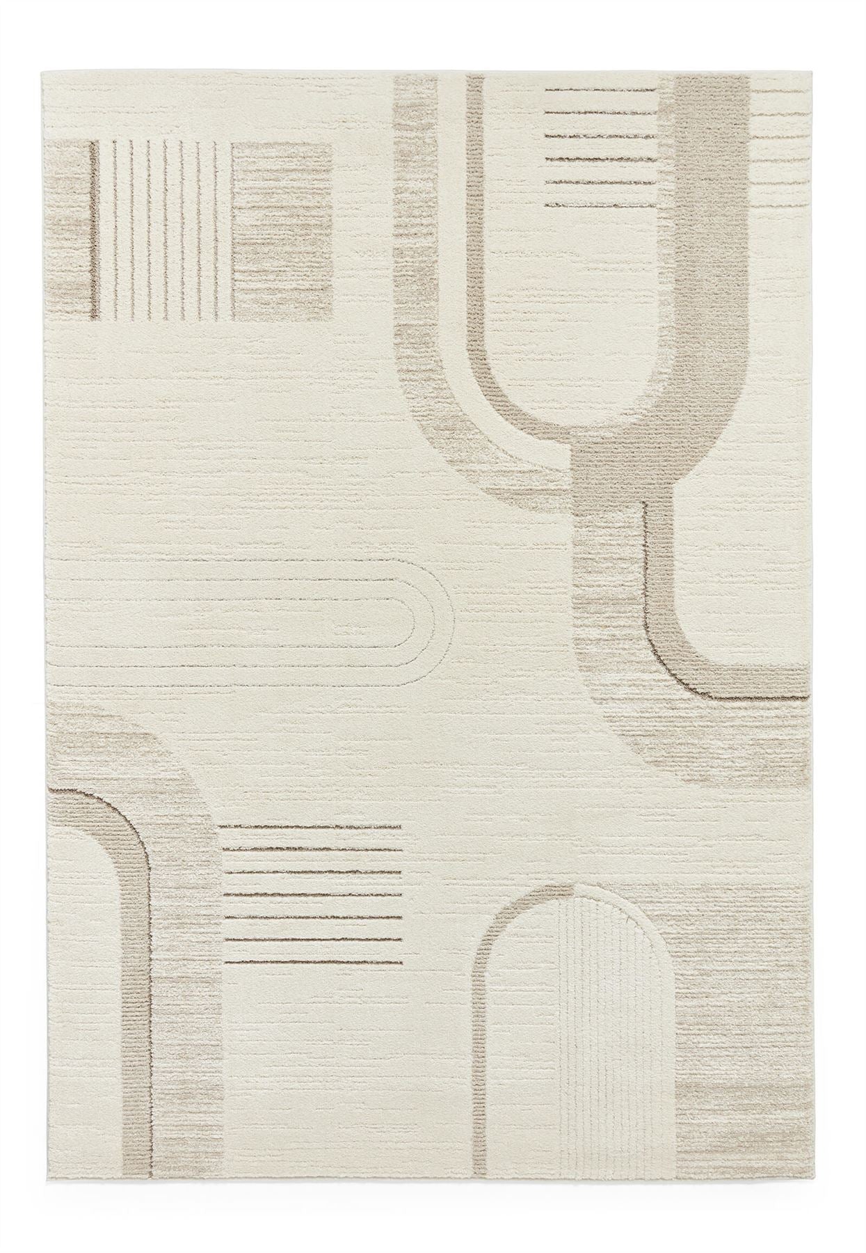 Elio 2310 Beige Modern Abstract Rug