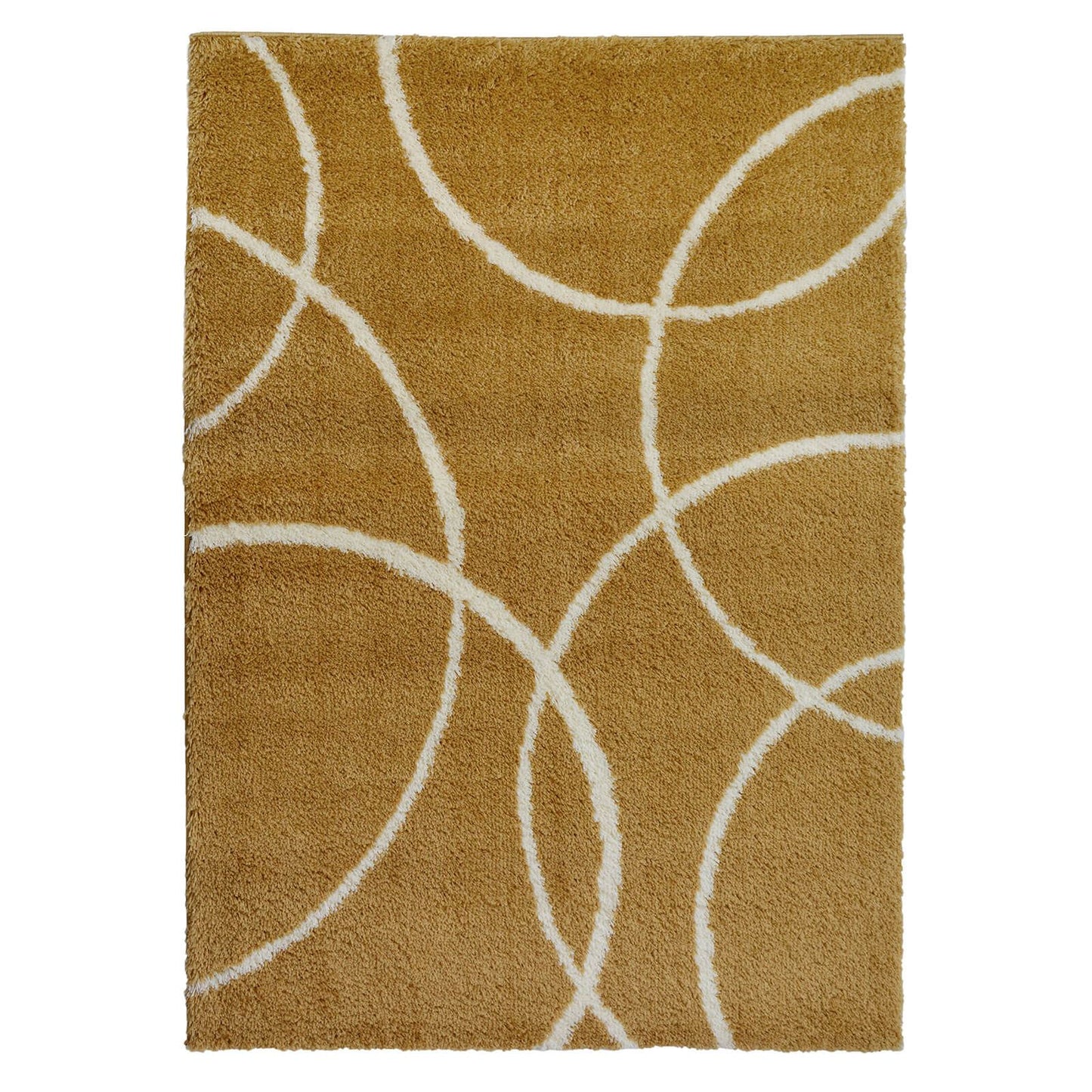 Snug Yellow Bubbles Rug