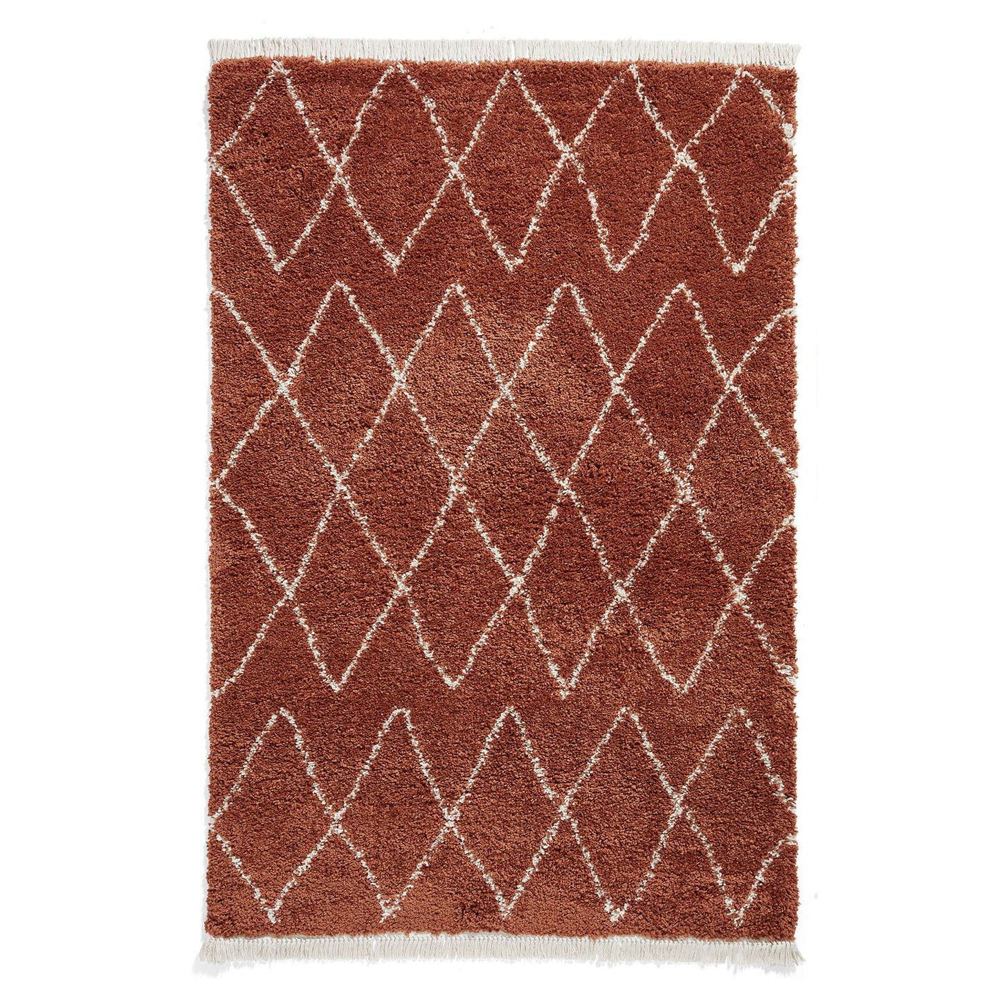 Boho 8280 Rust Berber Rug
