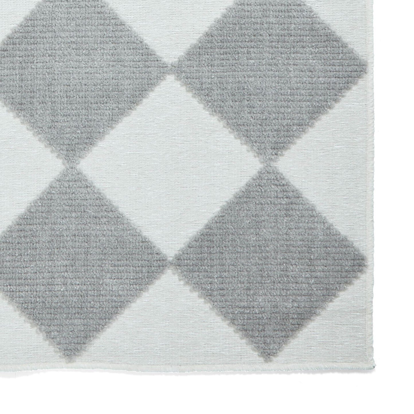 Lyna J0529 Cream Washable Rug - 200 x 290cm (6ft 6" x 9ft 6")