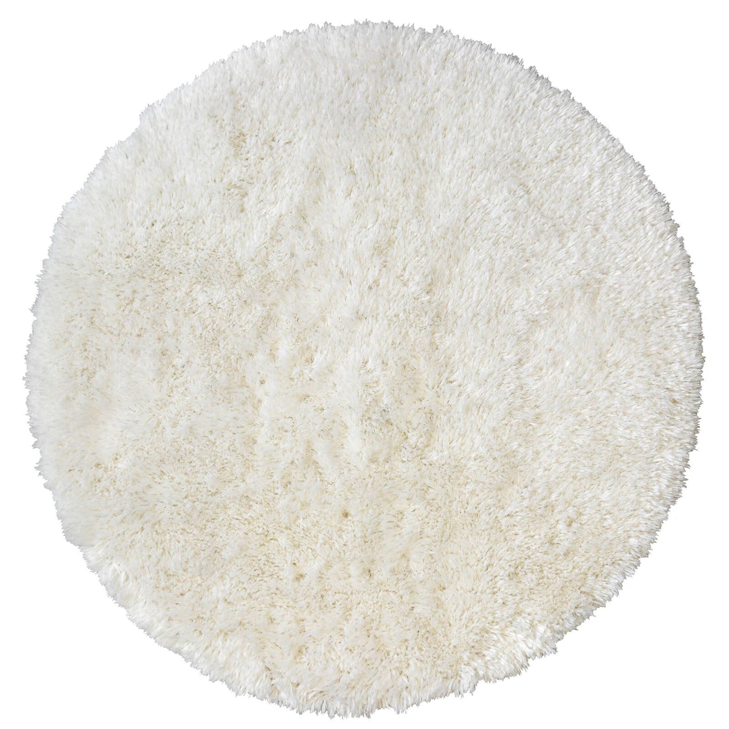 Soft Washable Cosy Ivory Plain Rug