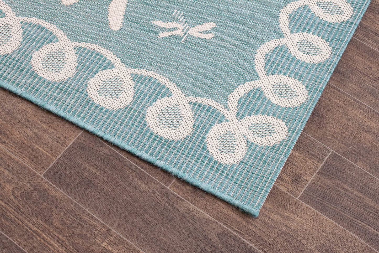 Terrace Dragonfly Teal Rugs