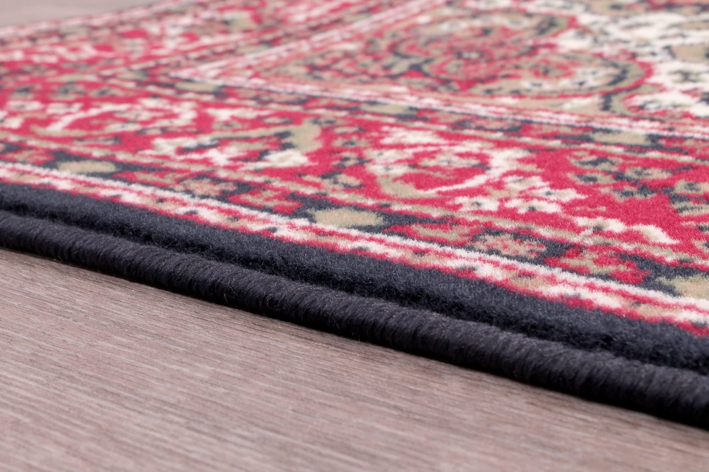 Traditional Poly Lancashire Navy Rugs