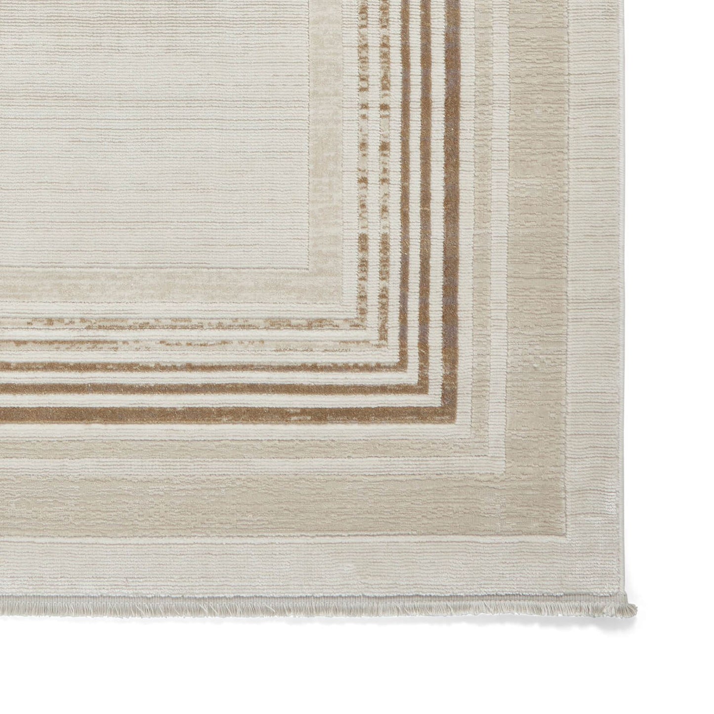 Mirage MR38 Cream Modern Abstract Rug - 200 x 290cm (6ft 6" x 9ft 6")