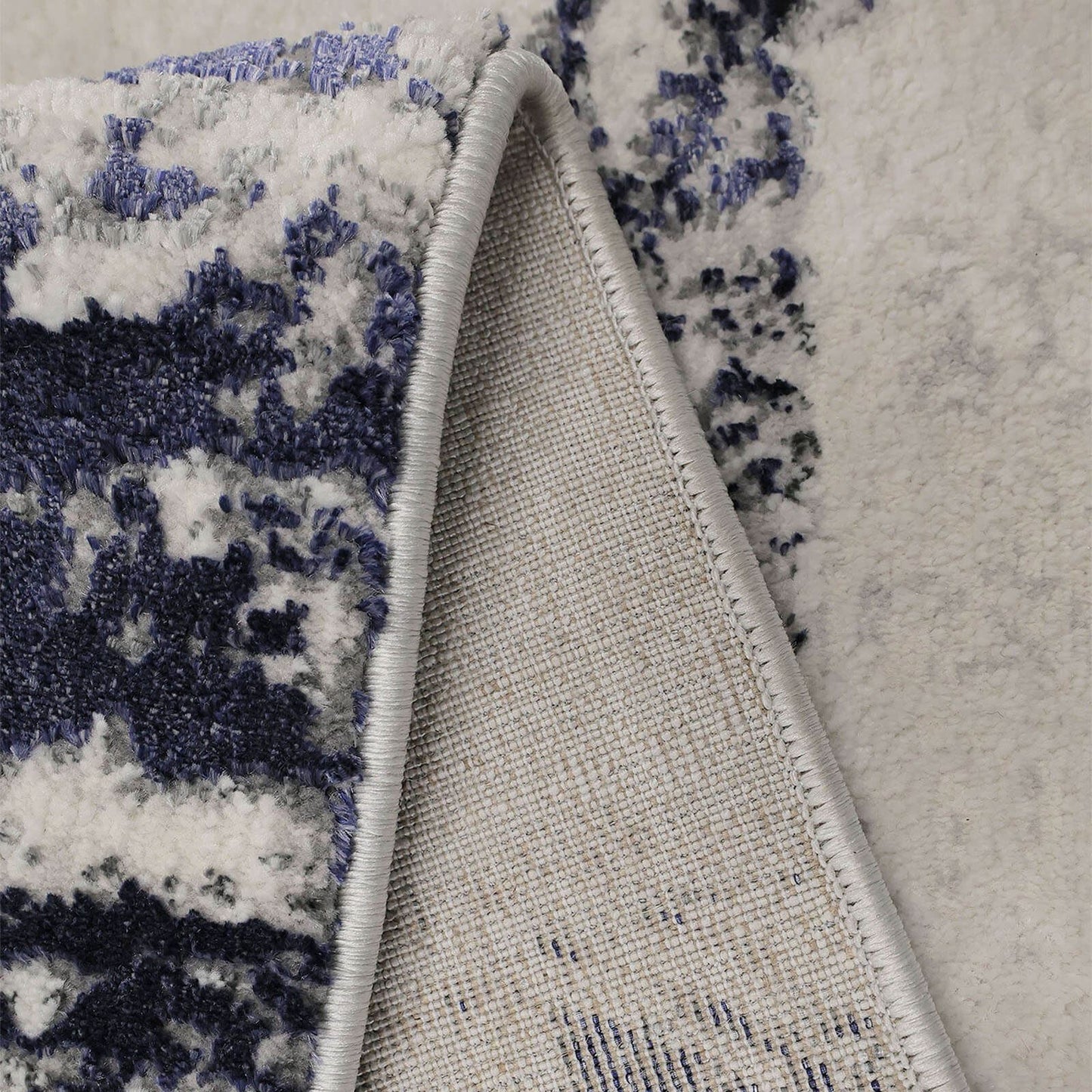 Dusk Marble Navy Rug