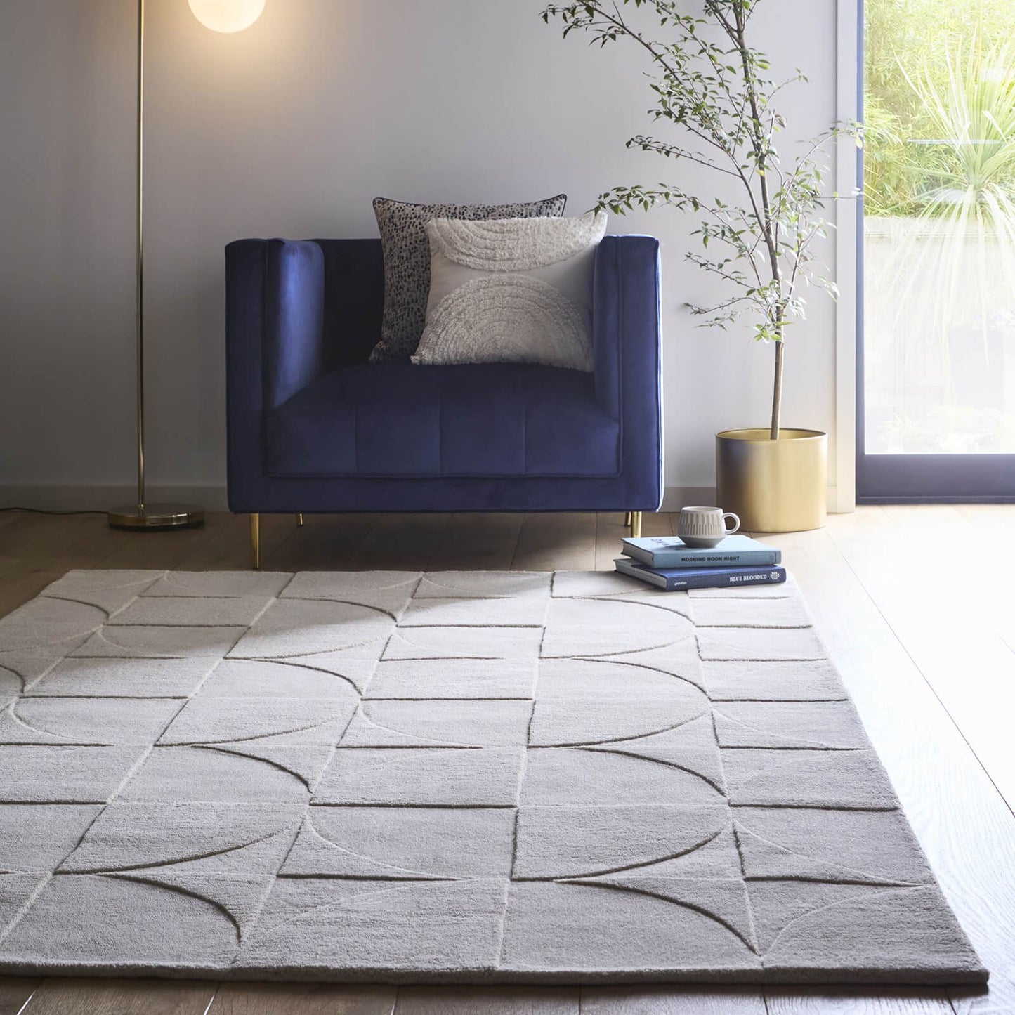 Origins Penny Cream Rug