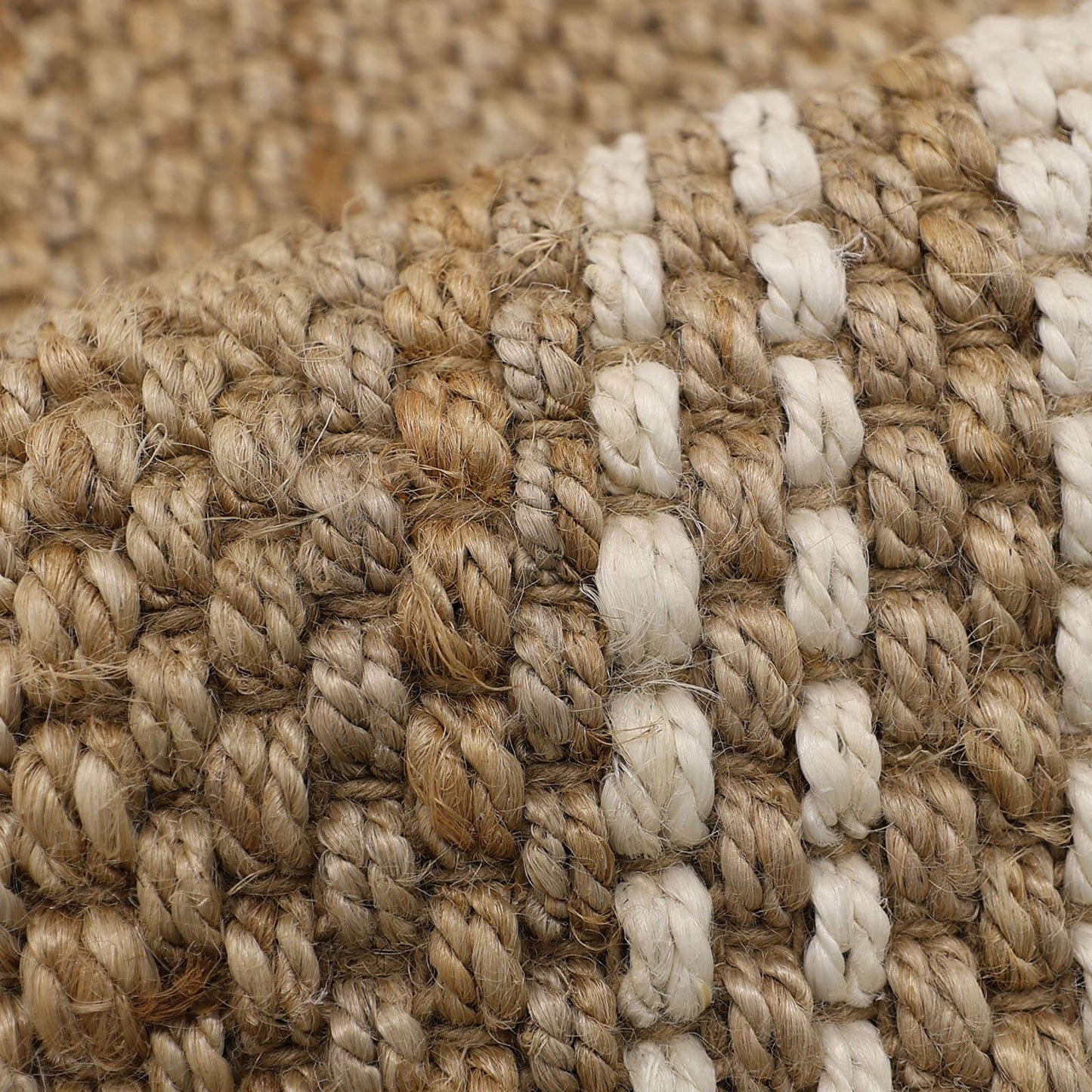 Jute Stripe Natural Rug