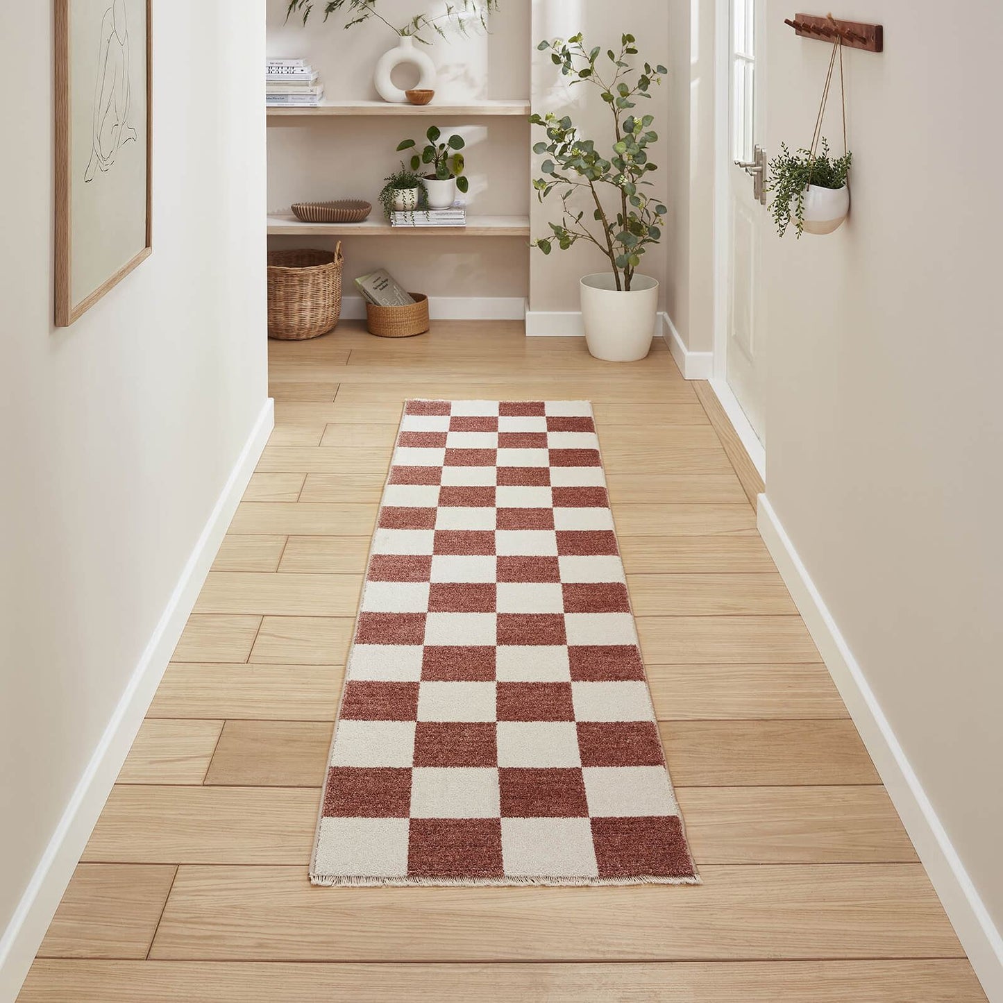 Baltimore 66618 Plum Modern Rug