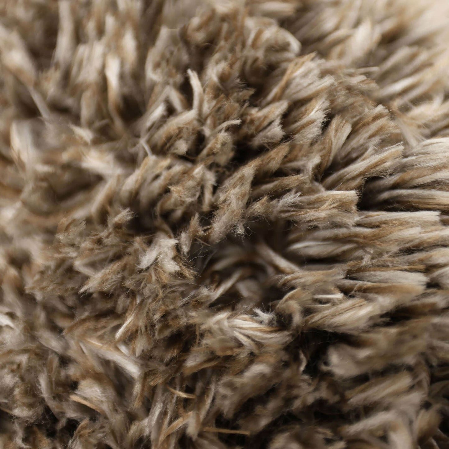 Lagom Brown Plain Rug