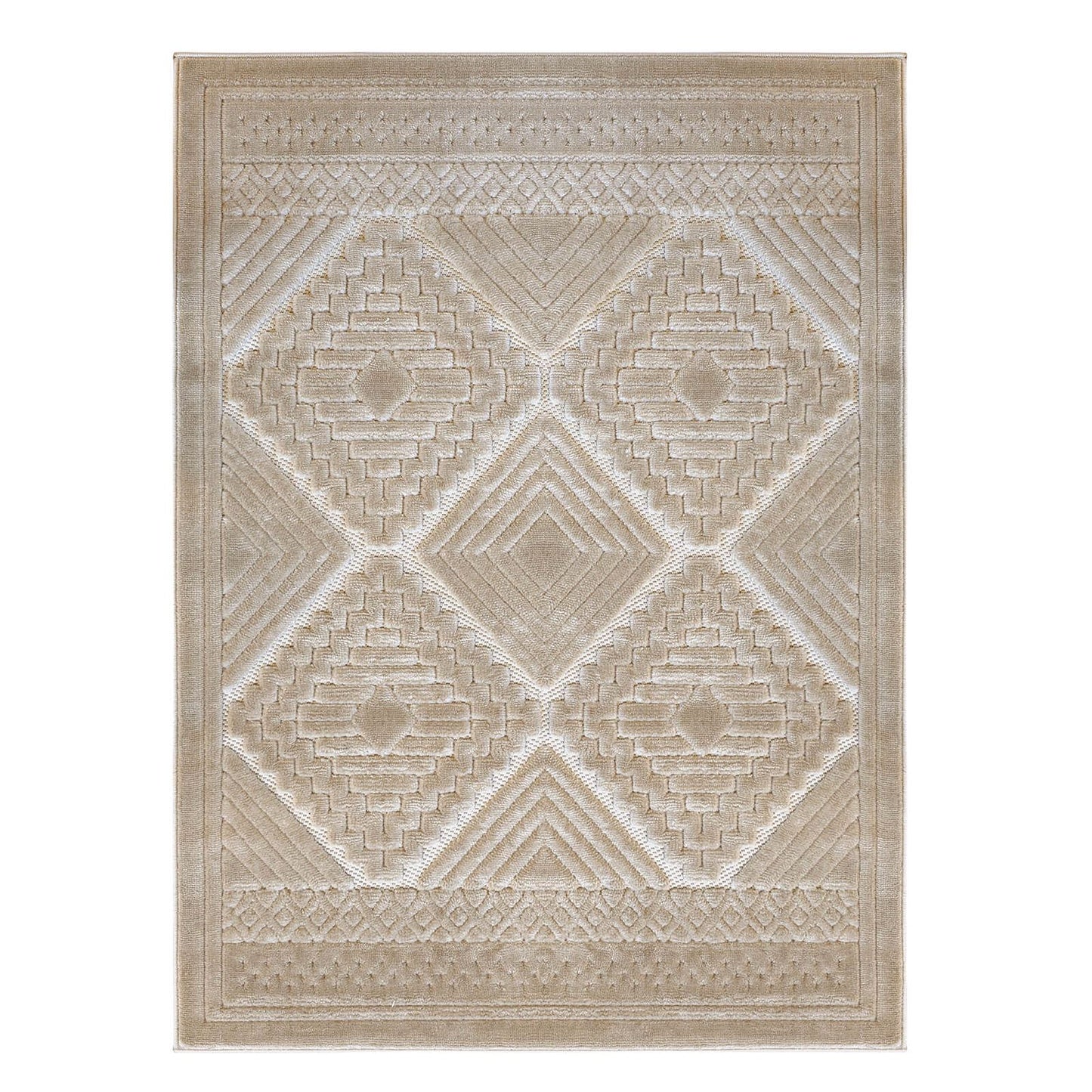 Malmo Tribal Natural Rug