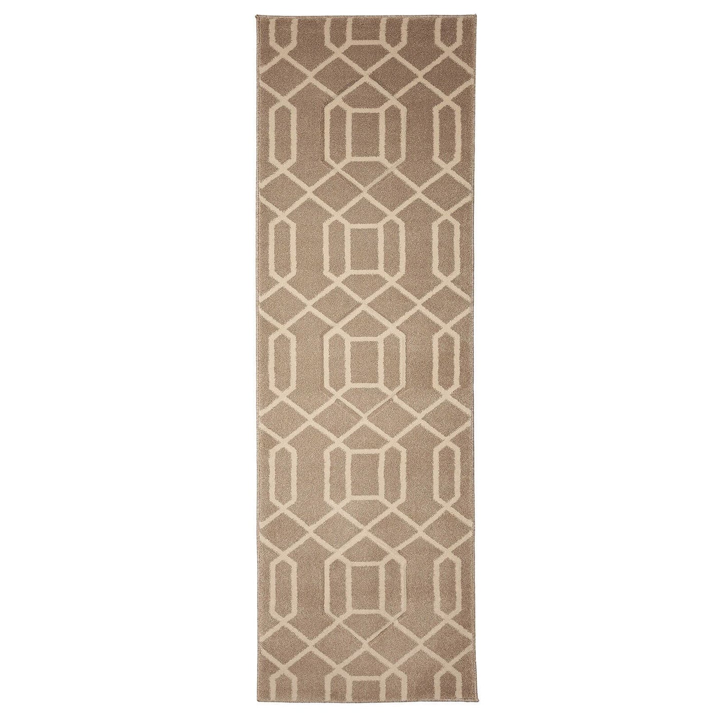 Newport Natural Lattice Rug