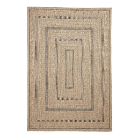 Nomad 5021 Black/Brown Modern Rug - 200 x 290cm (6ft 6" x 9ft 6")