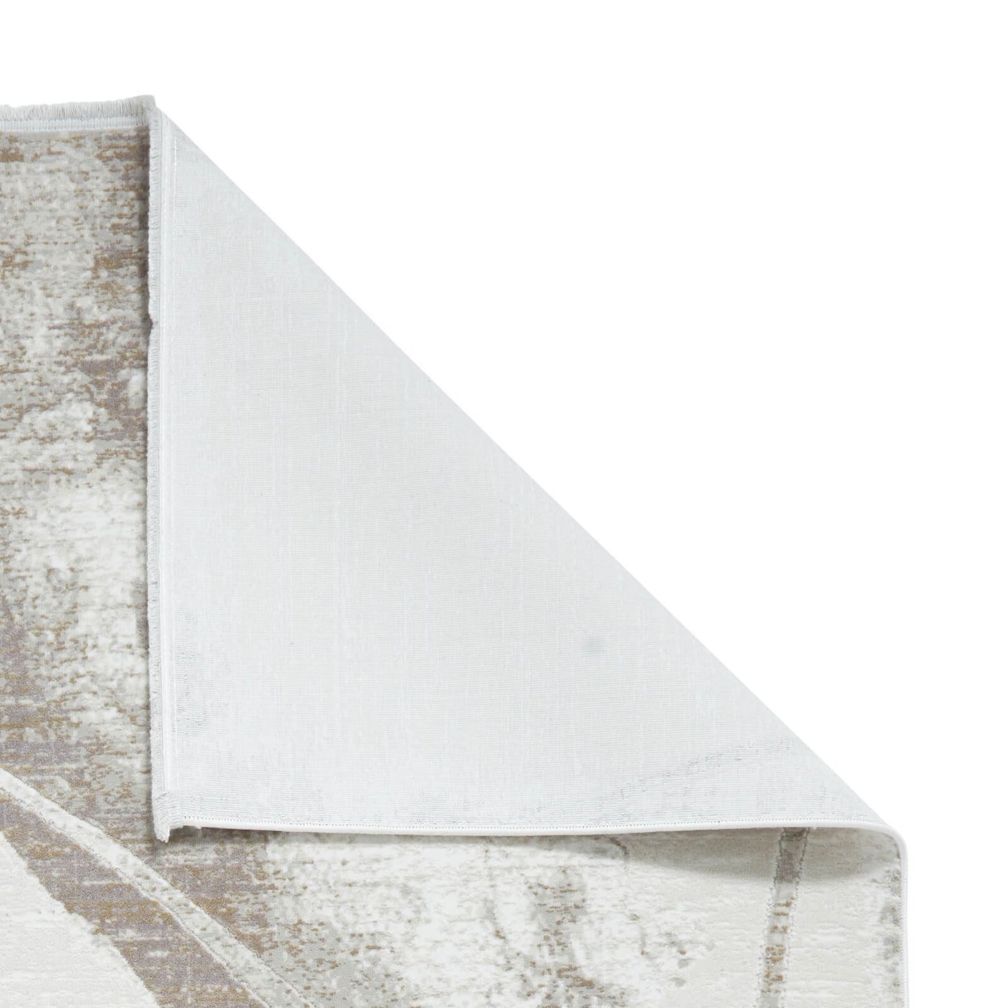 Mirage MR26 Cream Modern Abstract Rug - 200 x 290cm (6ft 6" x 9ft 6")